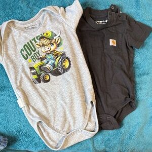 Carhartt Black Baby Onesie